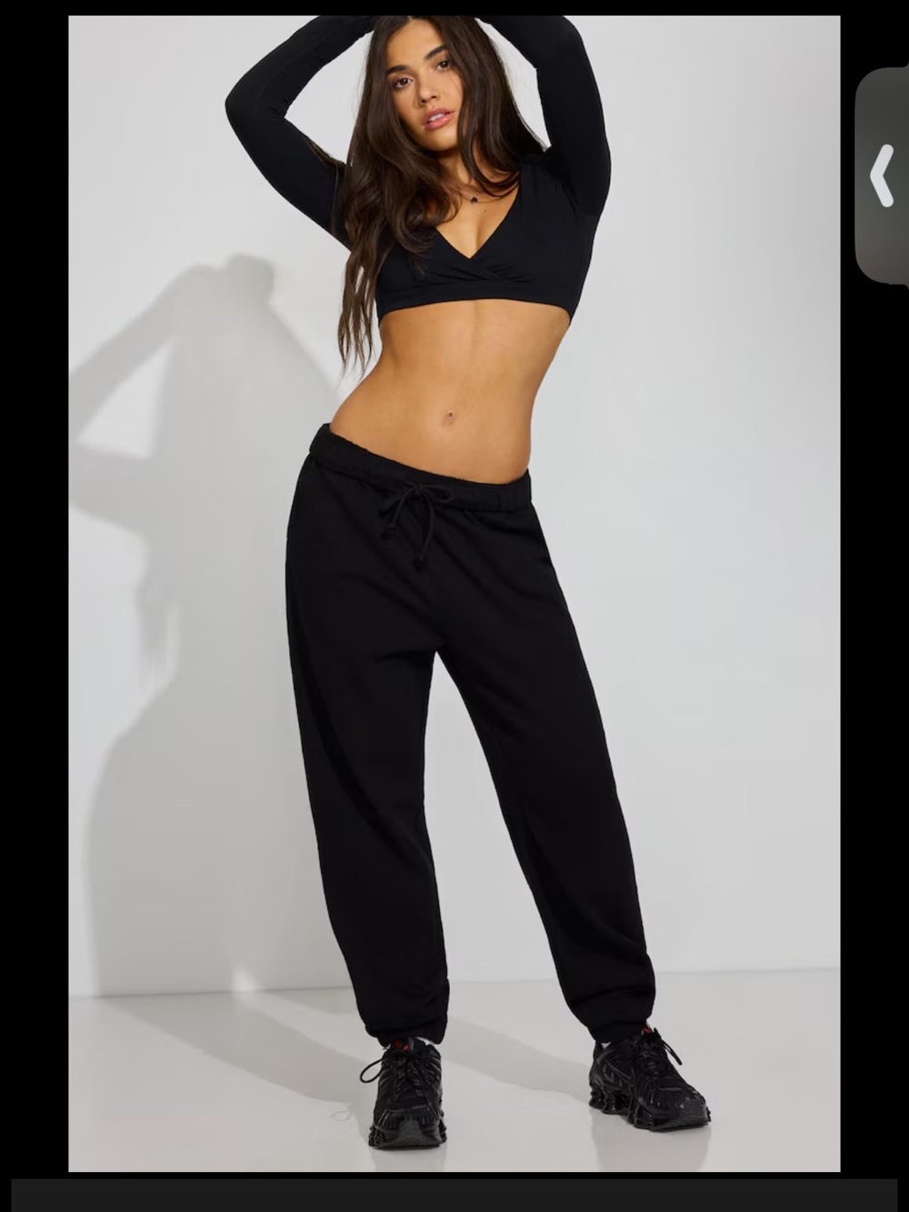 Garage Black boyfriend Sweatpants
